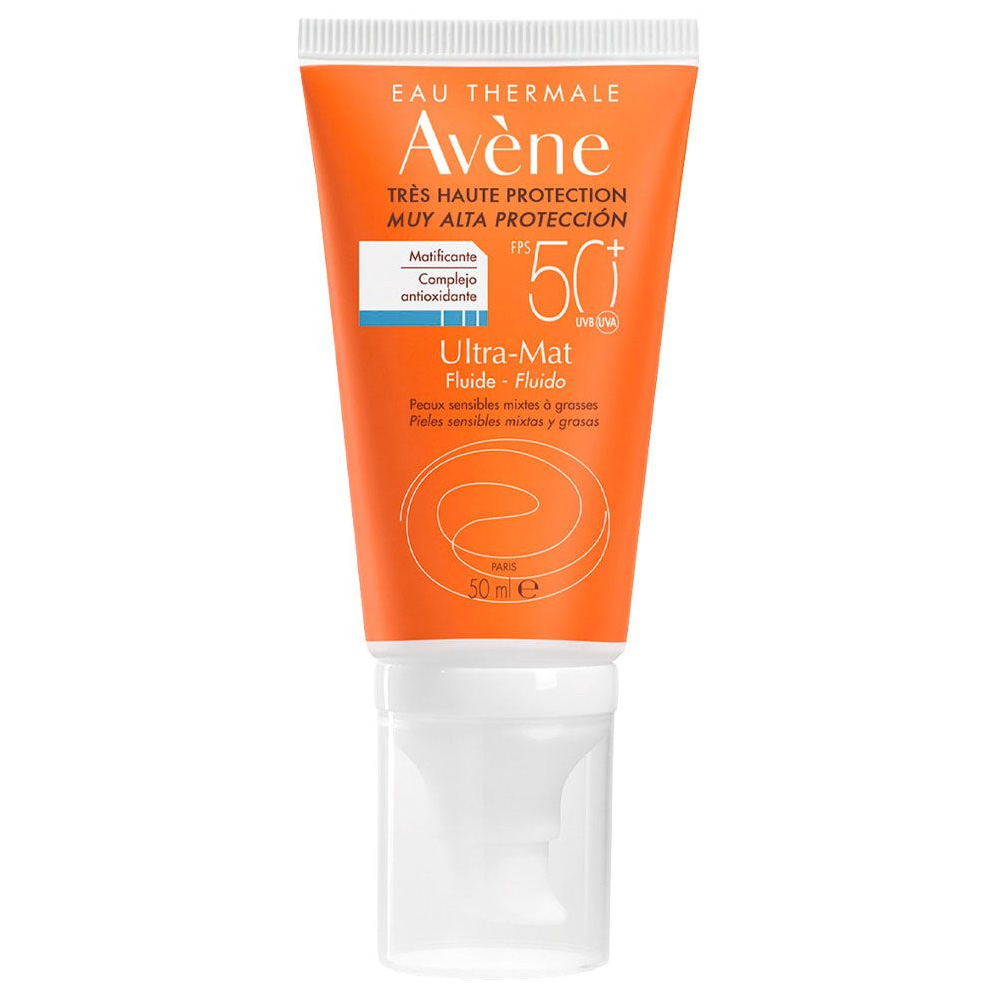 AVENE PROTECTOR SOLAR FACIAL ULTRA MAT FLUIDO TOQUE SECO FPS 50 X 50 ML.